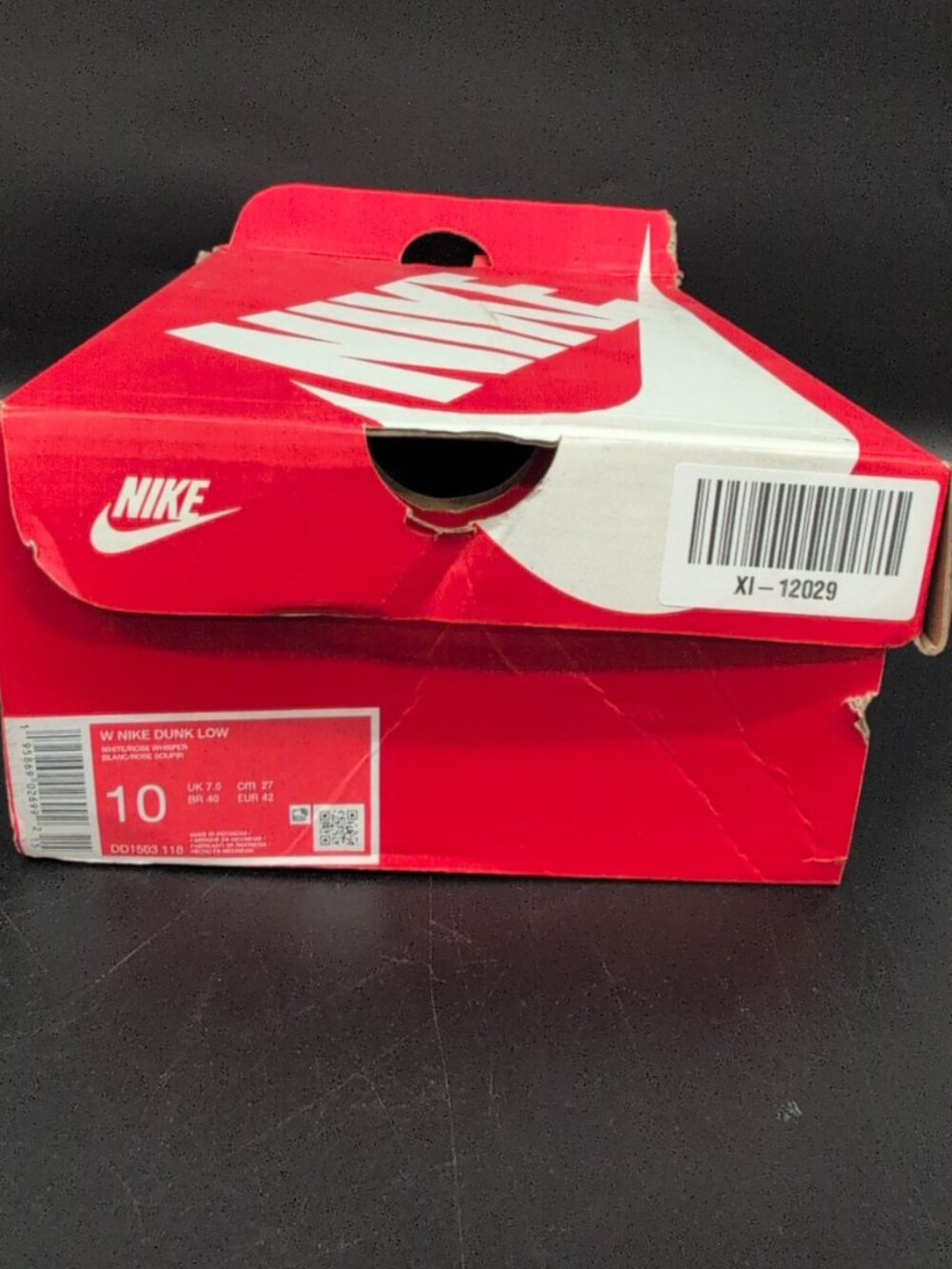 Nike Dunk Low Women's Sneakers Rose Whisper DD1503-118 Size 10 - Picture 15 of 16